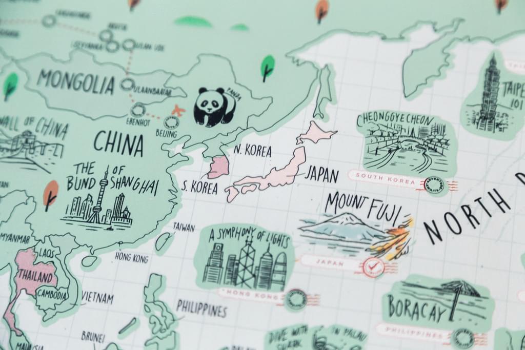 Good Weather Travel Scratch Map World Edition 刮刮地圖