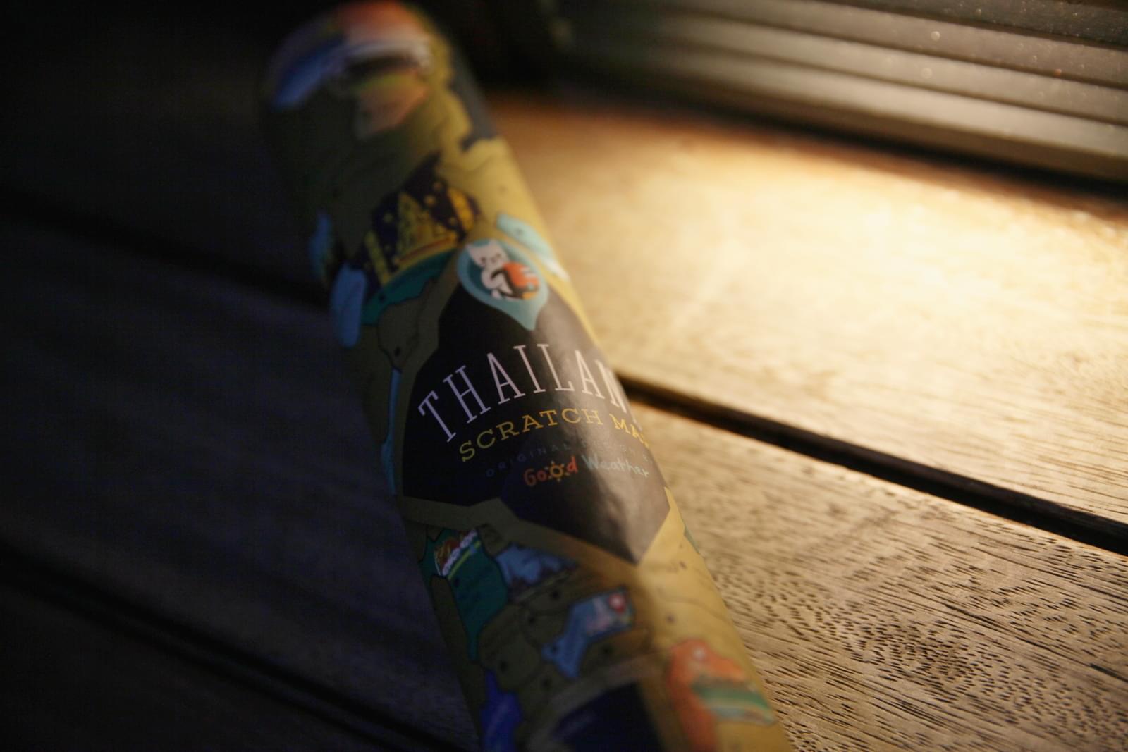 Good Weather Travel Scratch Map Thailand Edition 刮刮地圖 泰國